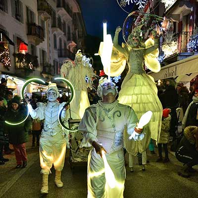 compagnie de rue agenda cirque indigo Parade lumineuse Noel 73 Savoie Alpes