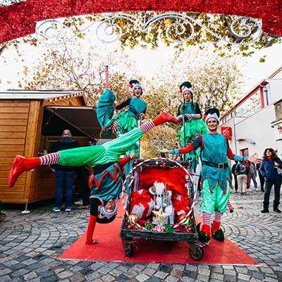 compagnie de rue agenda cirque indigo LUTINS Lyon Auvergne